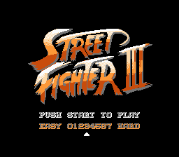   STREET FIGHTER 3